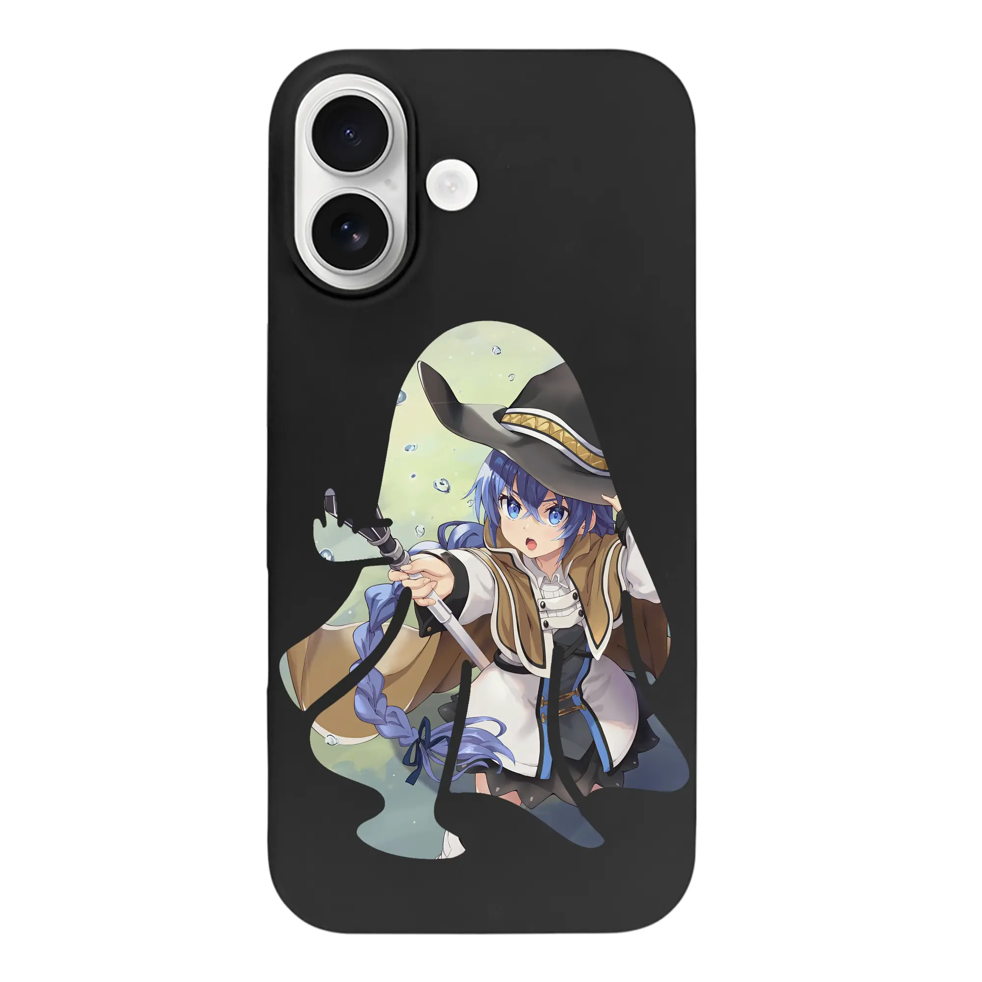 無職転生 グッズ,ロキシー・ミグルディア - iPhone 17 シリーズ シリコンケース 薄型 耐衝撃 指紋防止 ソフトタッチカバー 精密フィット 傷防止 保護ケース iPhone 17/17 Air/17 Pro/17 Pro Max 対応